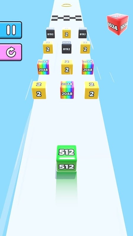 Jelly Run 2048 mod android