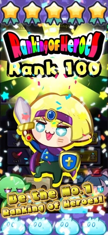 heroes - Hack Ranking of Heroes MOD APK (Menu/Vô hạn kim cương/Không hồi chiêu/Tốc độ trò chơi) Ranking-of-Heroes-android