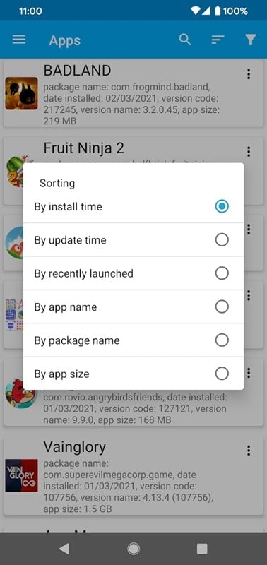 App Manager mod android