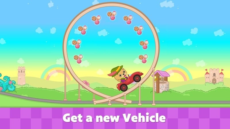 Bimi Boo Car Games for Kids mod