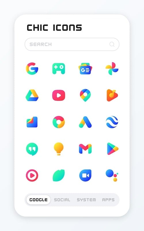 CHIC Icon Pack mod free