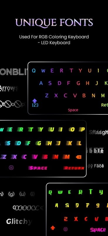 LED Keyboard mod android