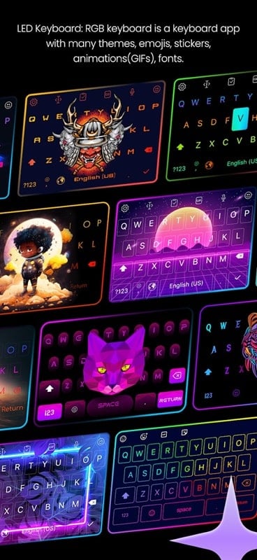 LED Keyboard mod apk