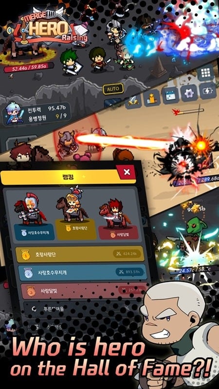 Merge Hero Raising mod apk