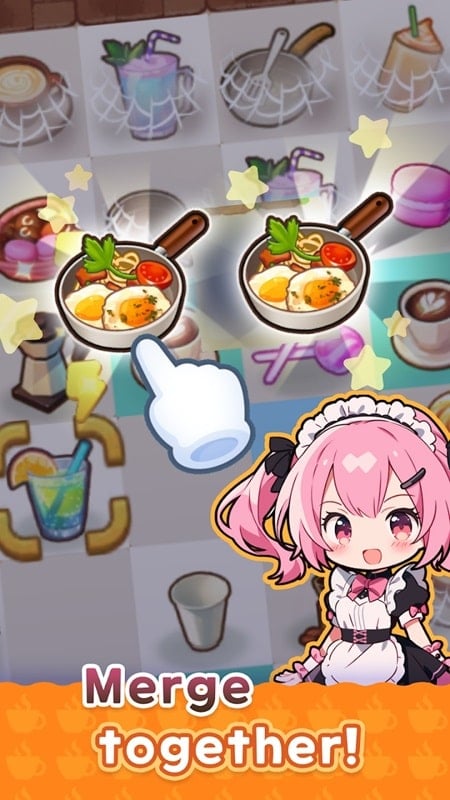 Merge Maid Cafe mod free