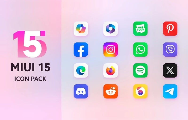 Mi15 Icon Pack mod android