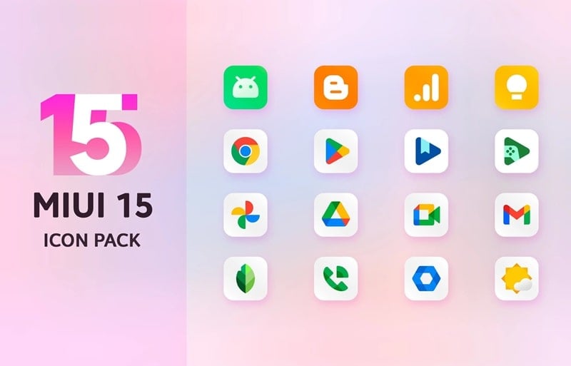 Mi15 Icon Pack mod free