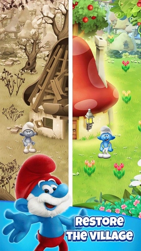 Smurfs Bubble Shooter android