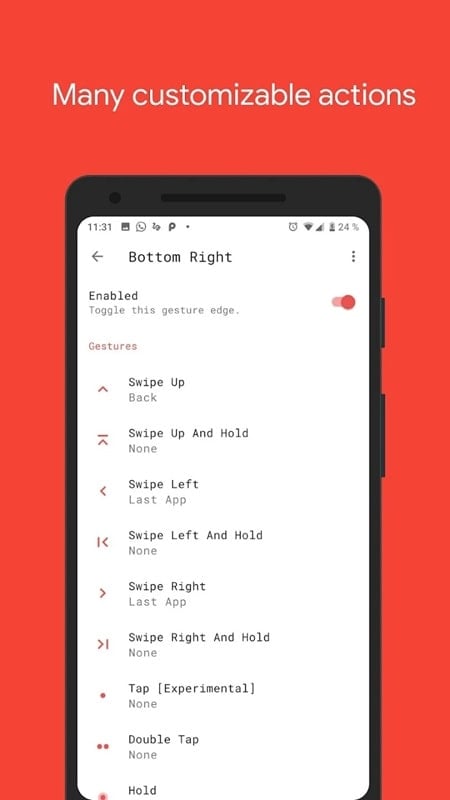 Vivid Navigation Gestures mod free