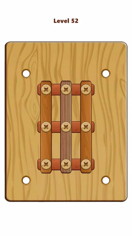 Wood Nuts Bolts Puzzle android