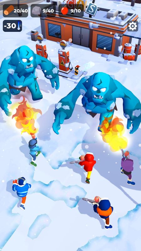 Frost Land Survival mod apk