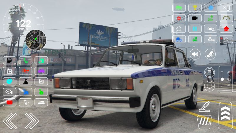 Police patrol VAZ 2105 LADA mod