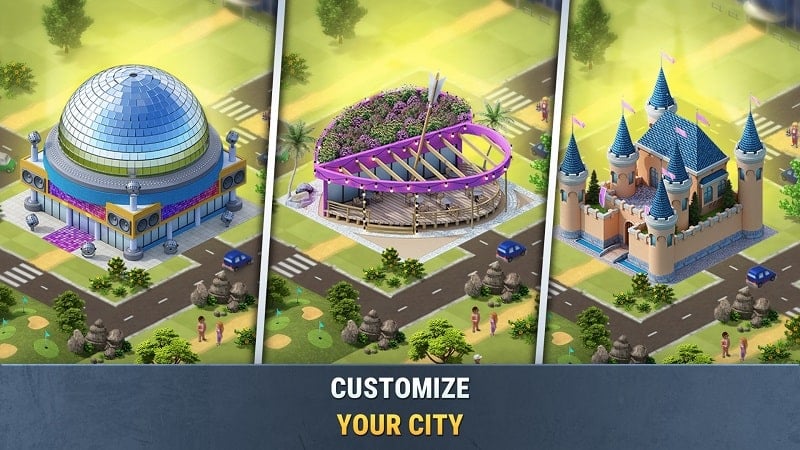 Build a City Community Town mod free