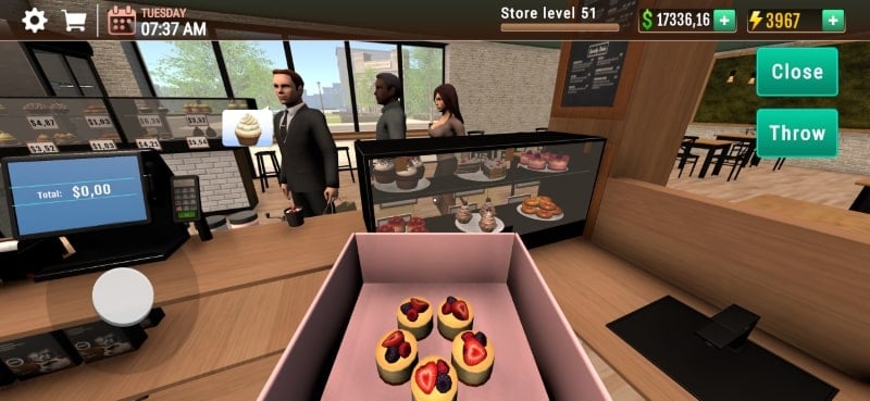 Coffee Shop Simulator 3D Cafe mod