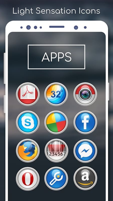 Light Sensation Icon Pack apk