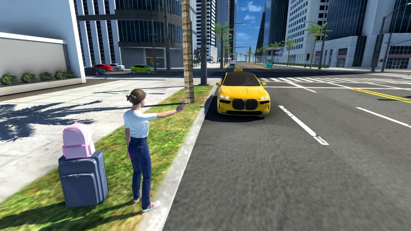 Taxi Driver City Driving SIM apk mod