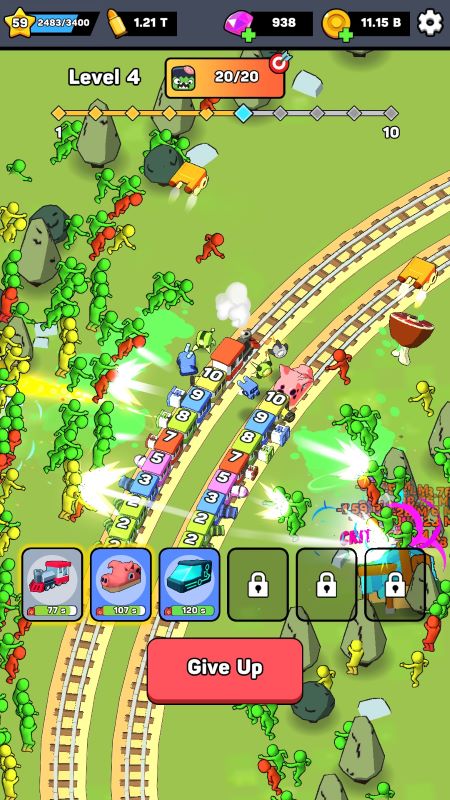 Train Tycoon Idle Defense apk mod