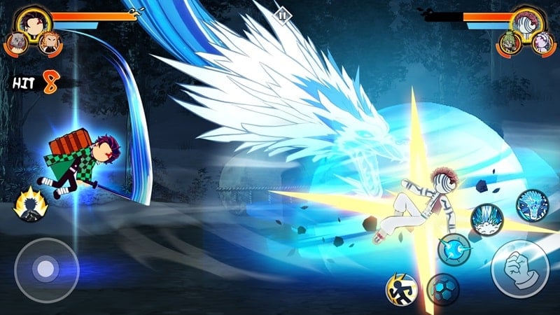 Stick Demon Shadow Fight mod apk