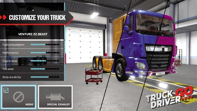 Truck Driver GO mod apk