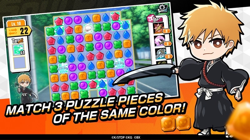 BLEACH Soul Puzzle free