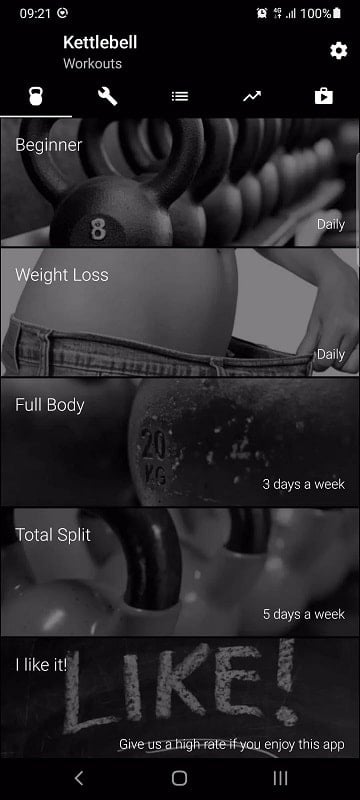 Kettlebell Home Workout mod apk