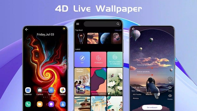 X Live Wallpaper apk