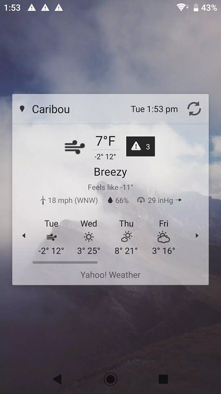 Digital Clock Weather Widget apk free