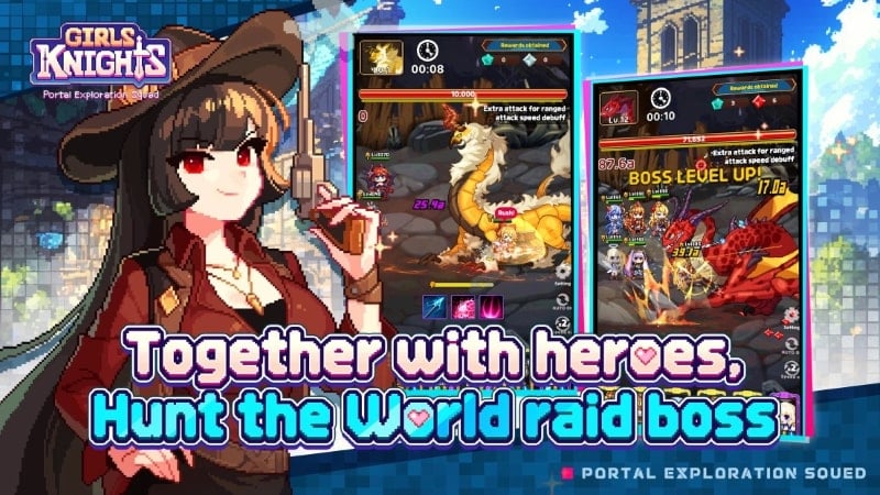 Girls Knights apk mod