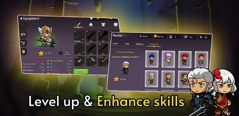 Hunters Legend Idle RPG mod apk