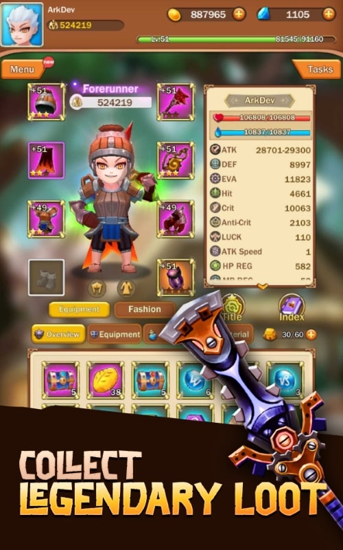 Loot Legends apk mod