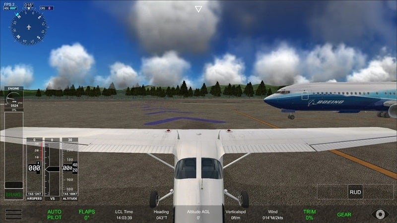 Uni Flight Simulator mod