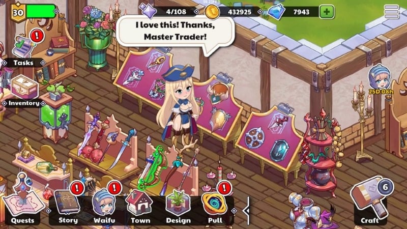 Waifu Shop apk mod