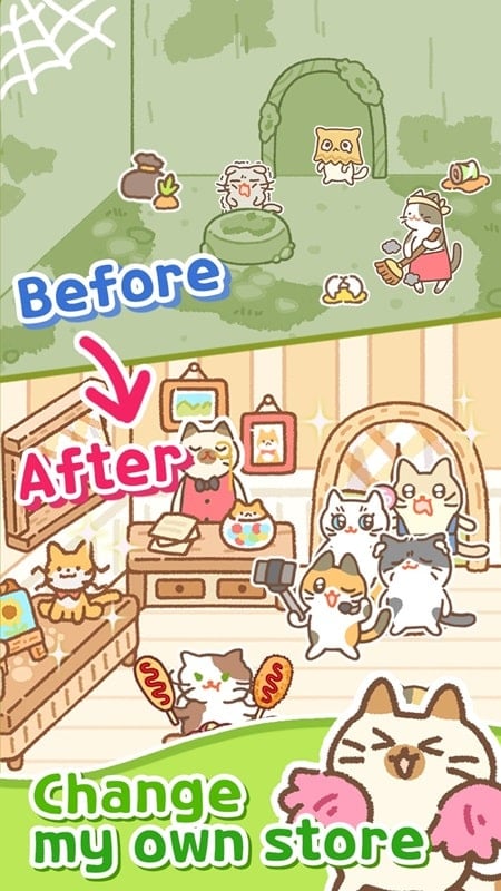 Cat Restaurant Korean Food android