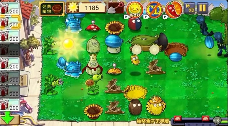 Plants vs Zombies Hybrid mod android