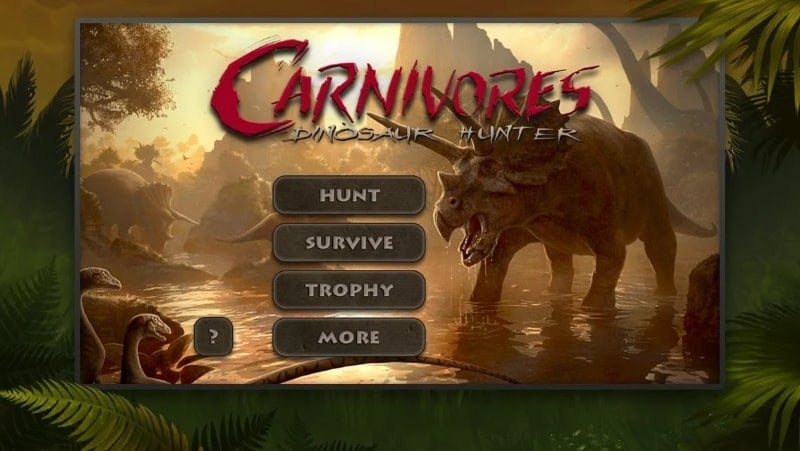 Carnivores Dinosaur Hunter mod