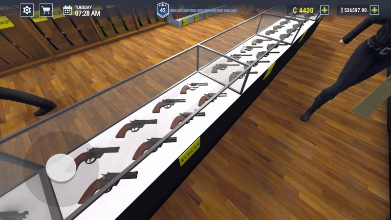 Gun Shop Simulator 3D Shooting mod free