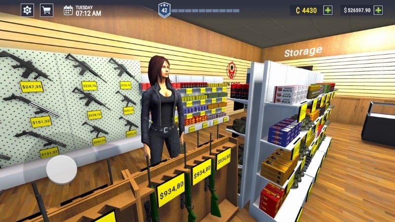 Gun Shop Simulator 3D Shooting mod