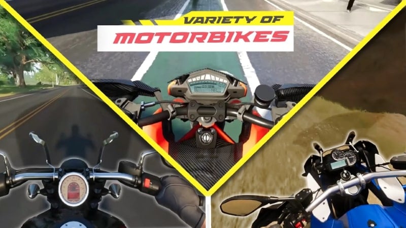 Traffic Bike Rush Driving City apk mod