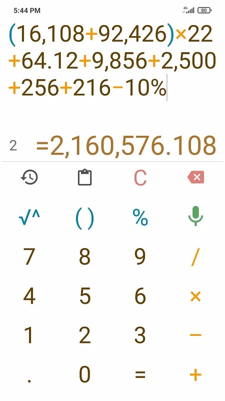 Voice Calculator Pro apk