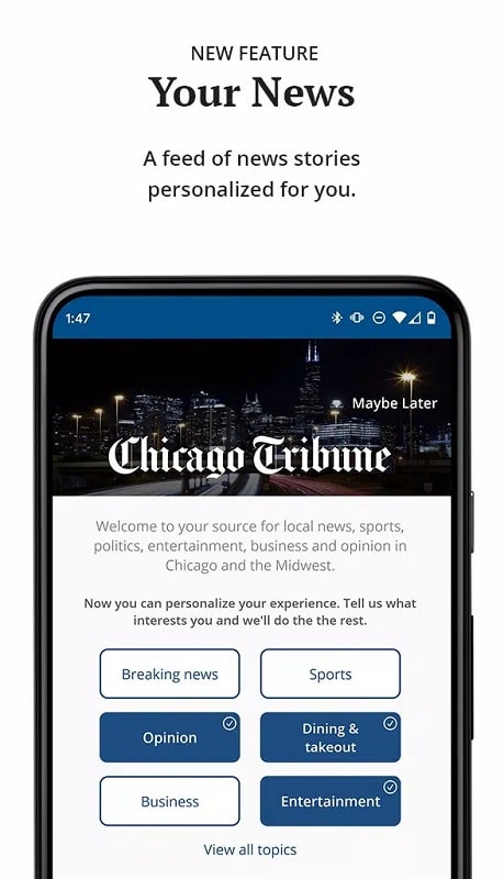 Chicago Tribune mod