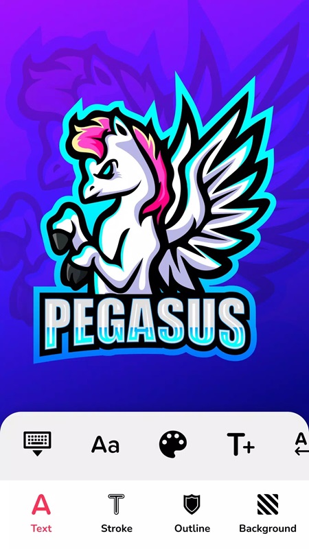 Thiết kế nhiều mẫu logo độc đáo, mới lạ với những công cụ chỉnh sửa Esports Logo Maker MOD APK