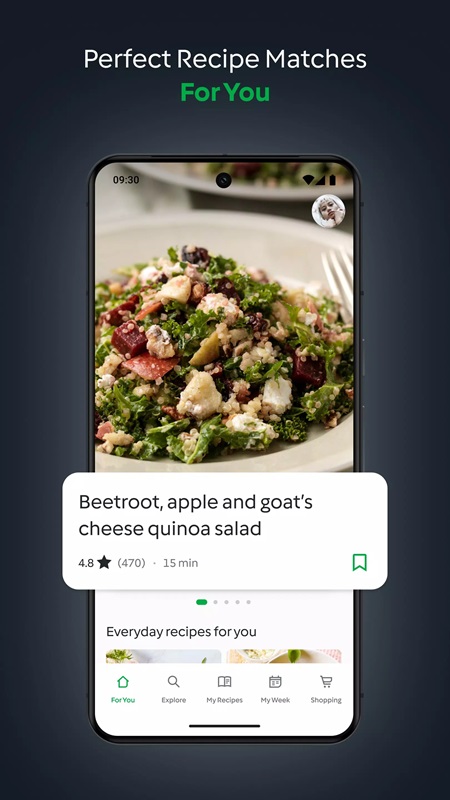 Choose your favorite dish and follow detailed instructions in Thermomix Cookidoo App MOD APK