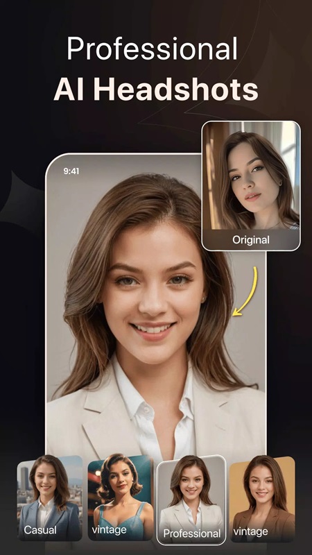 Dễ dàng có ngay những bức ảnh lịch sự để làm ảnh hồ sơ LinkedIn trong Facewow MOD APK
