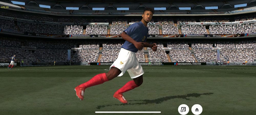 With a simple control system that helps players operate quickly in Winner Soccer 2 MOD APK