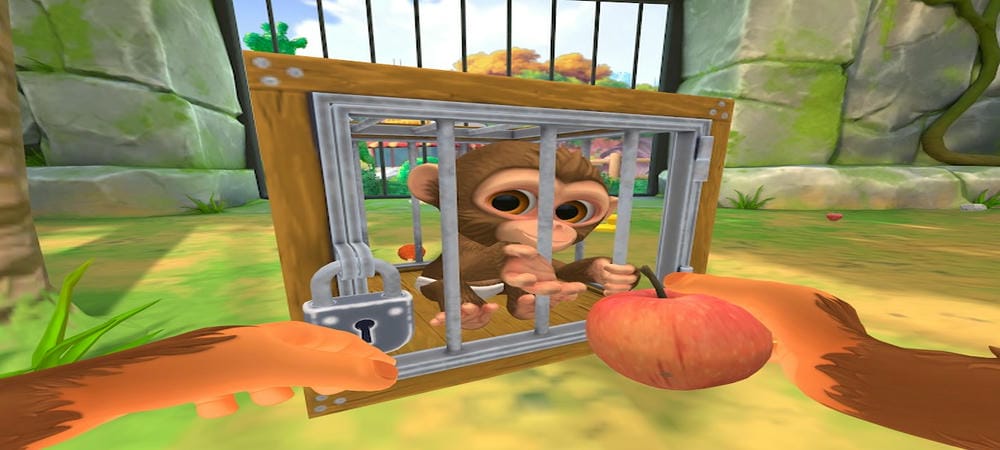 Cho con khi con những loại hoa quả ngon nhất trong I Am Monkey MOD APK