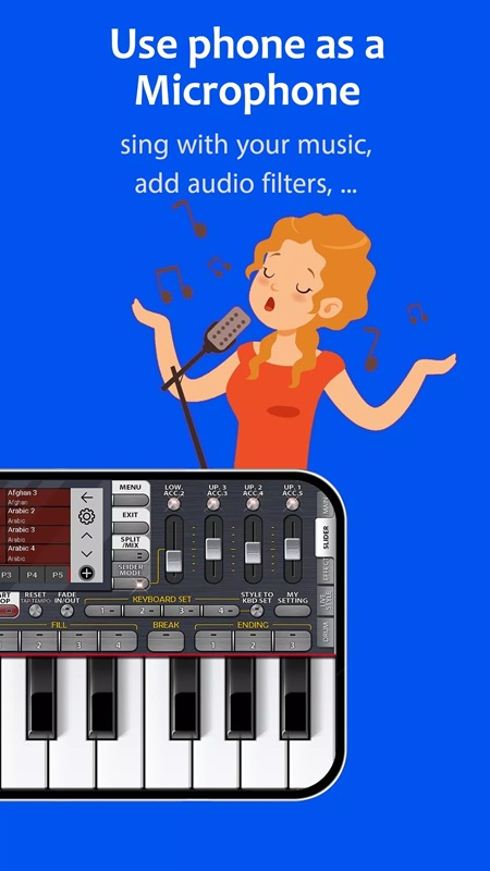 Ghi âm lại những bản nhạc yêu thích với chất lượng cao trong ORG 24 MOD APK