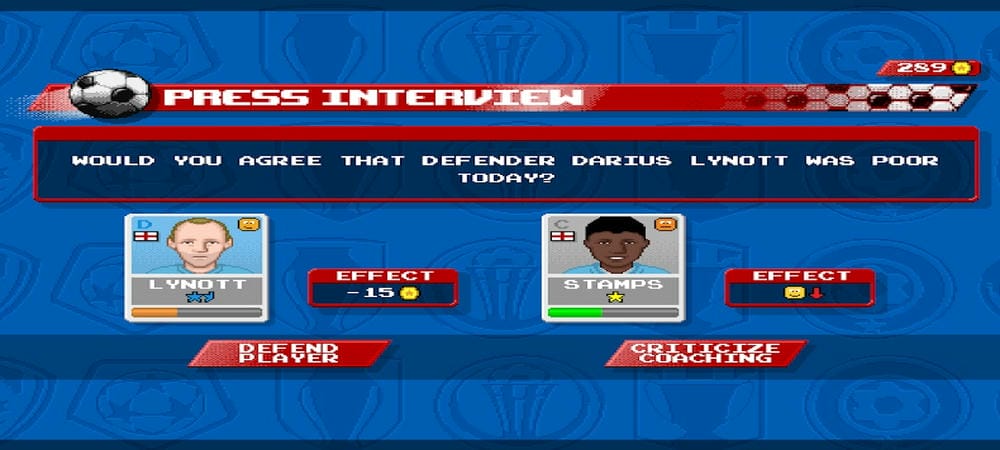 Nâng cấp các kỹ năng của cầu thủ trong Retro Goal MOD APK