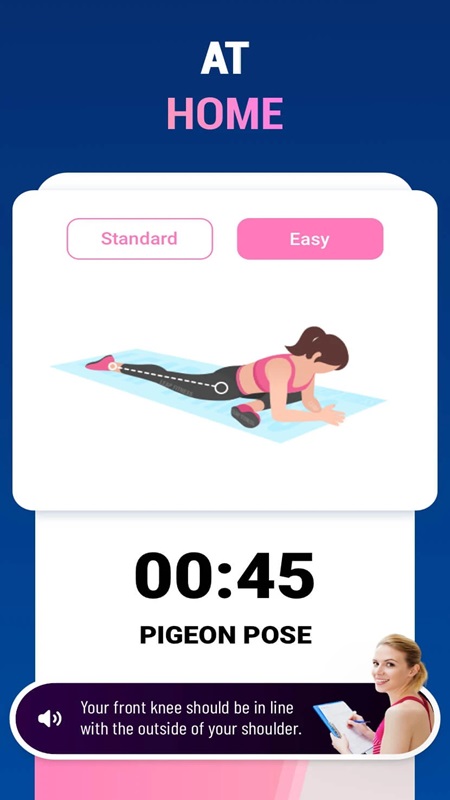 Đầy đủ hướng dẫn chi tiết các động tác trong Splits Training in 30 Days MOD APK