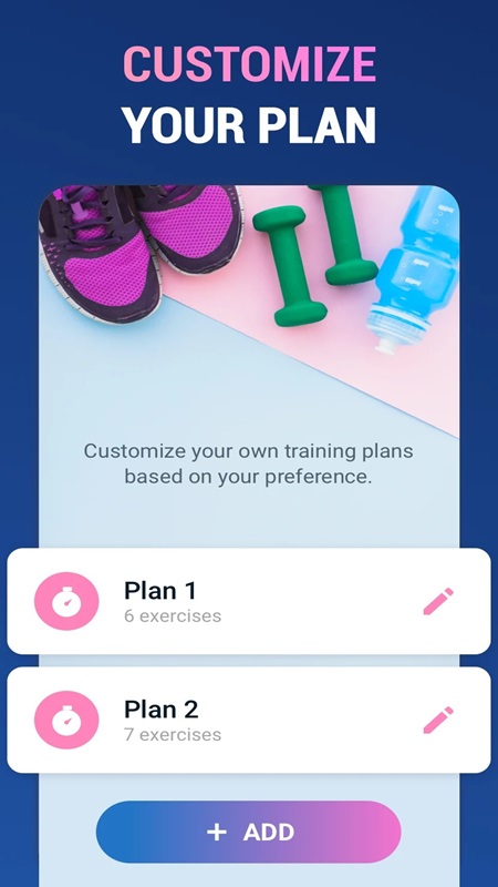 Thực hiện điều chỉnh kế hoạch tập luyện phù hợp trong Splits Training in 30 Days MOD APK