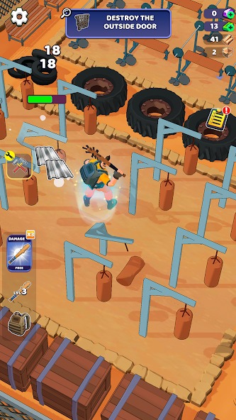 There are many areas for you to explore in Zone X MOD APK.